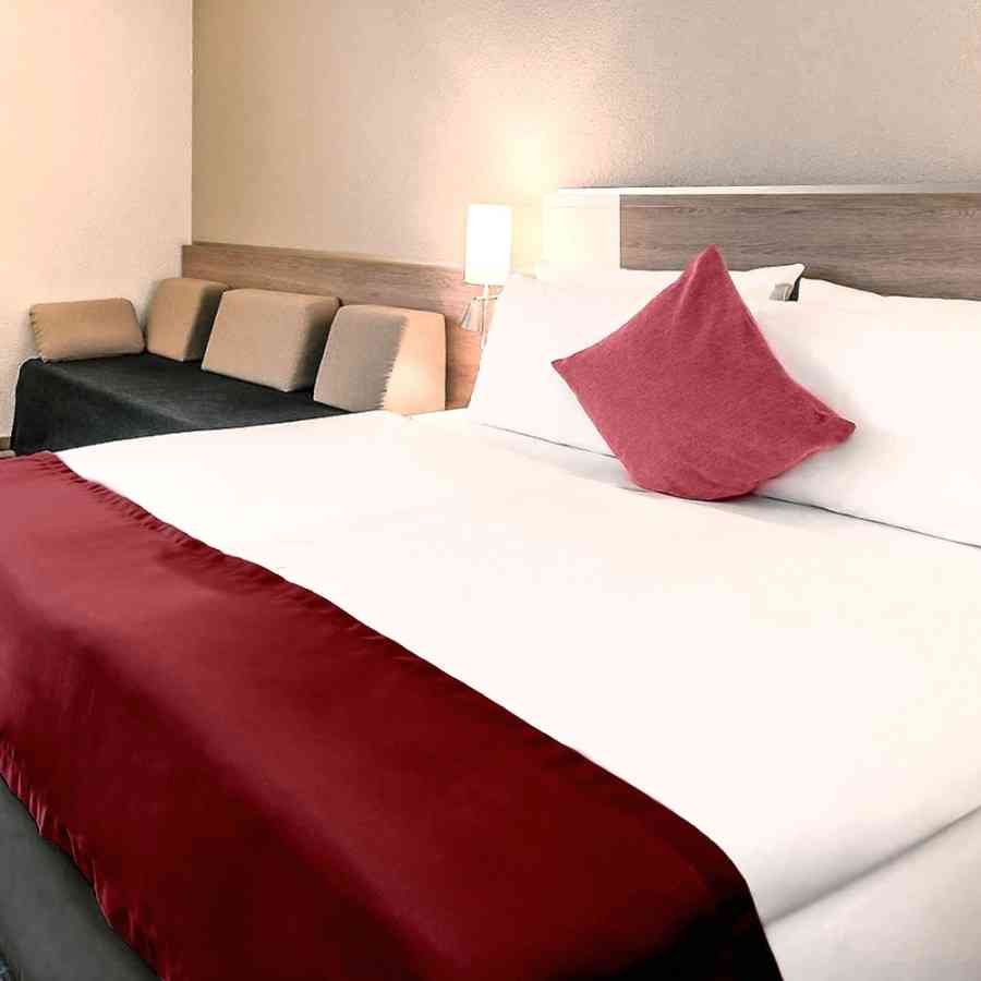 Husa pilota matrimonial Percale ONDA 200x220 cm