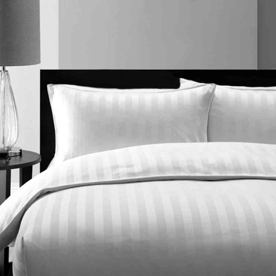 Lenjerie pat  Double Satin Policotton, dungi Corsica