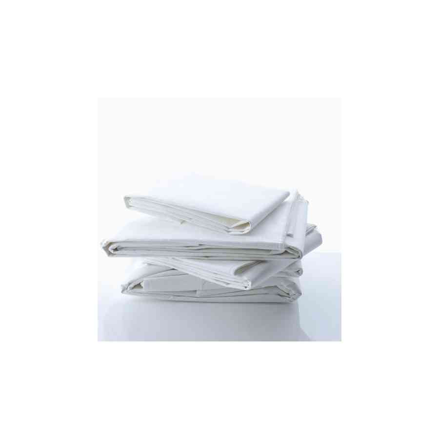 Lenjerie pat Matrimonial Satin Policotton, Plain Roma