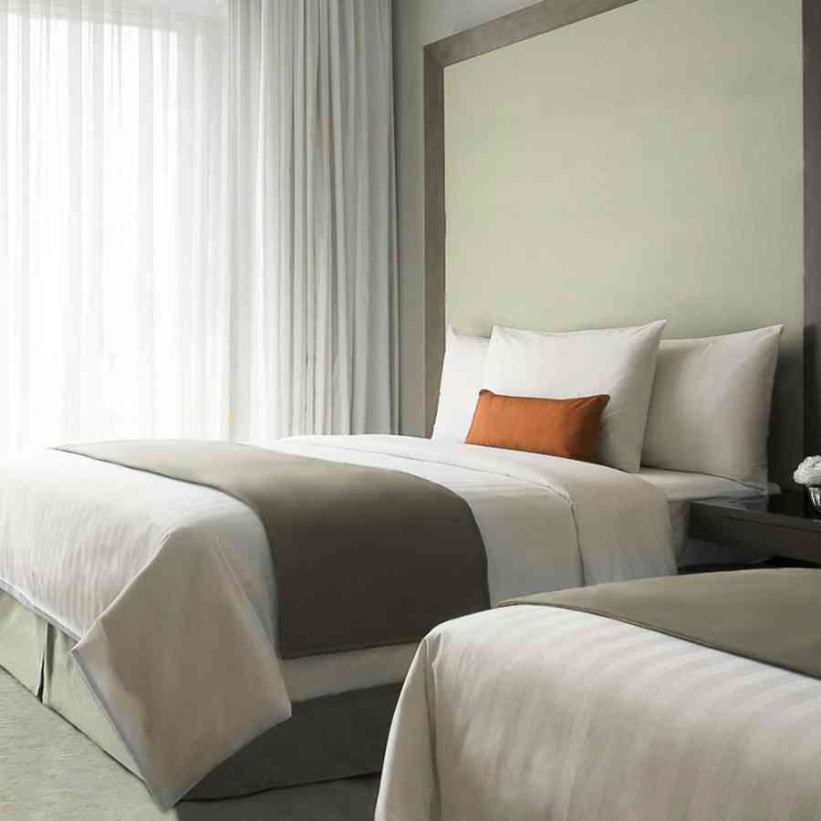 Lenjerie pat Single Satin 100% bumbac, dungi Astra