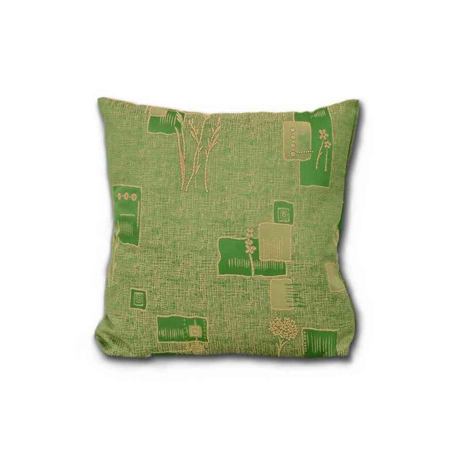 Perna decorativa Jaquard Model Spic vernil